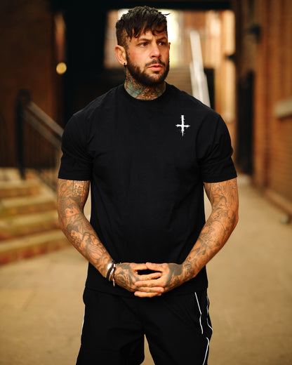Tattooed Low Life Loose Drop Shoulder T-Shirt