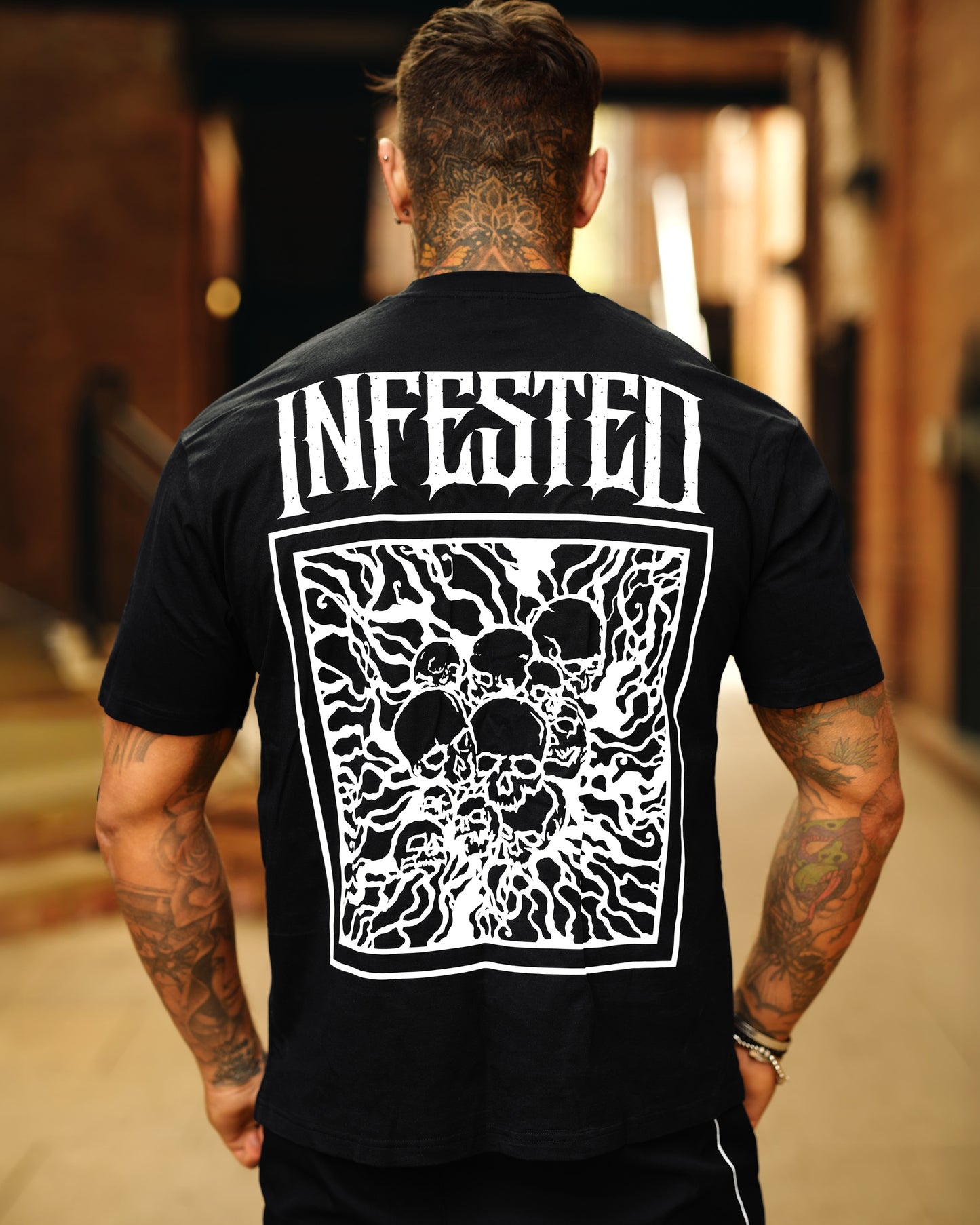 Infested Loose Drop Shoulder T-Shirt