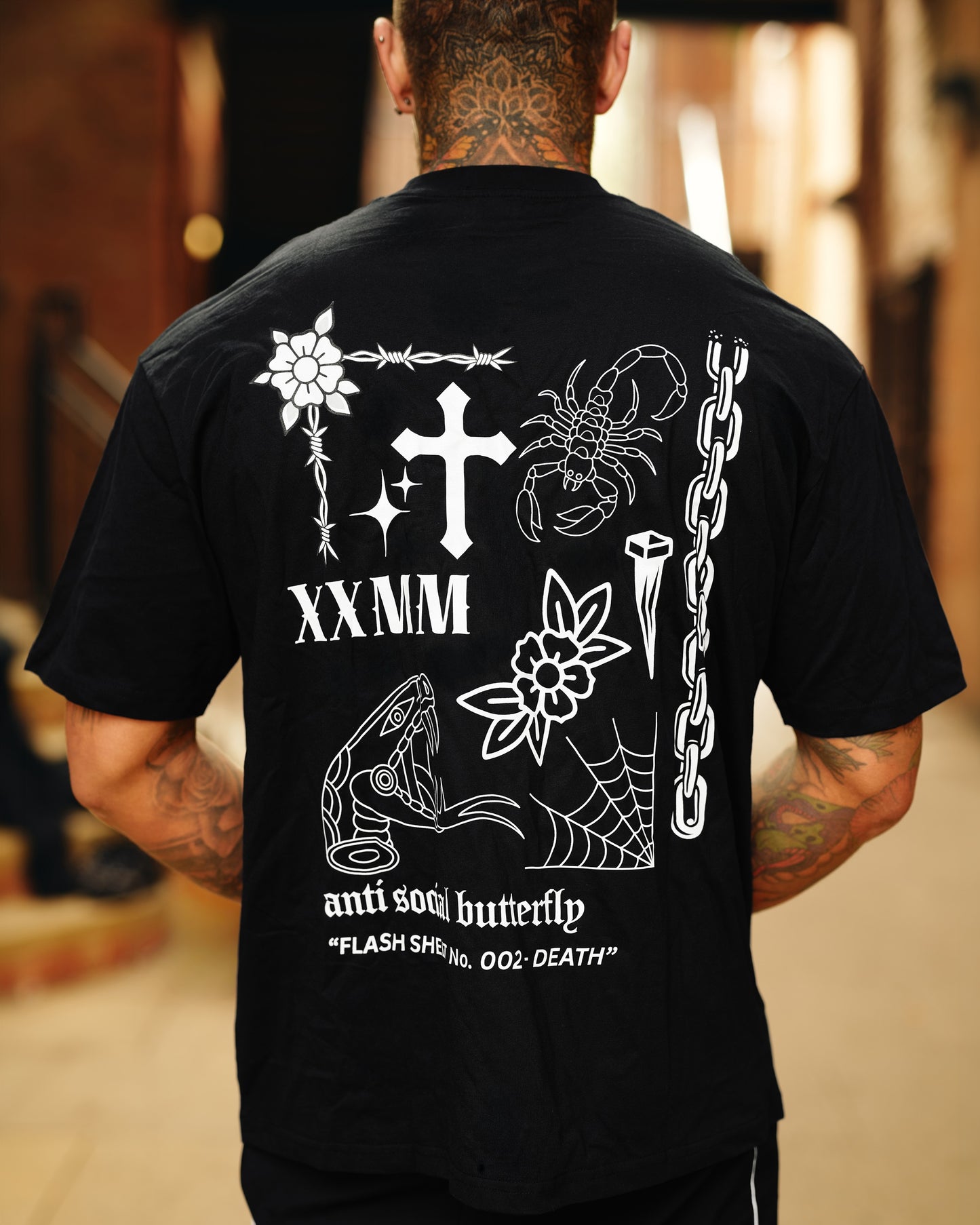 Flash Sheet Loose Drop Shoulder T-Shirt