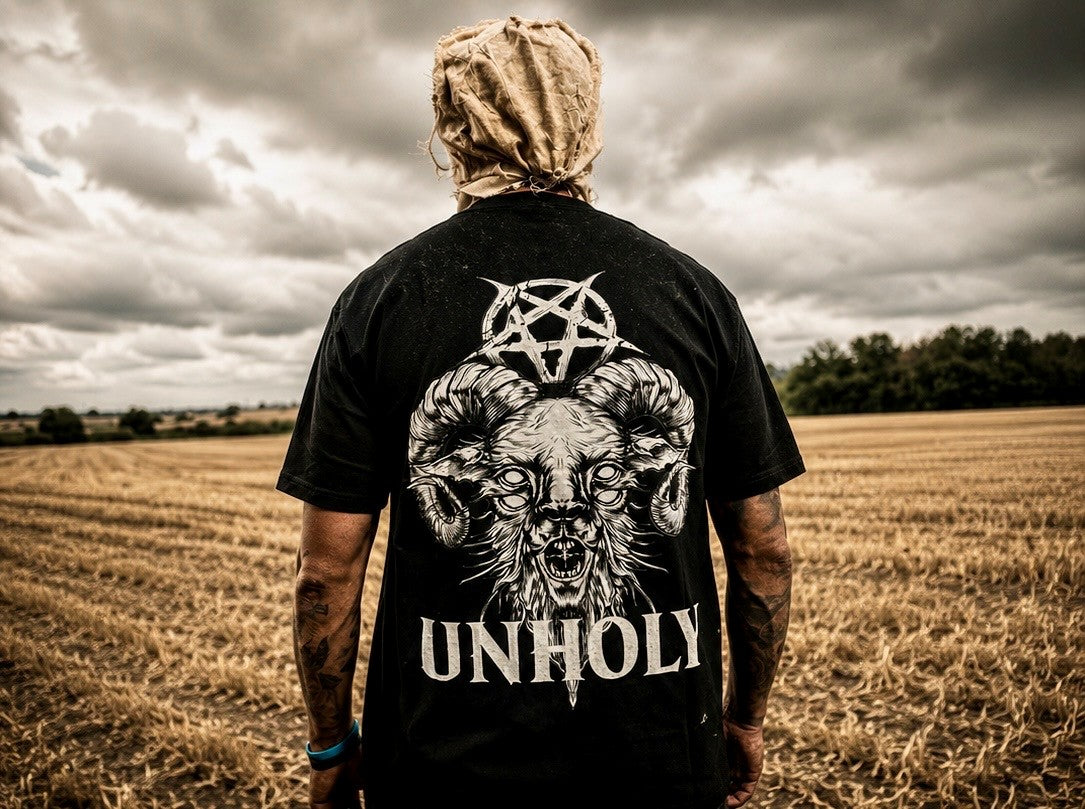 UNHOLY Loose Drop Shoulder T-Shirt